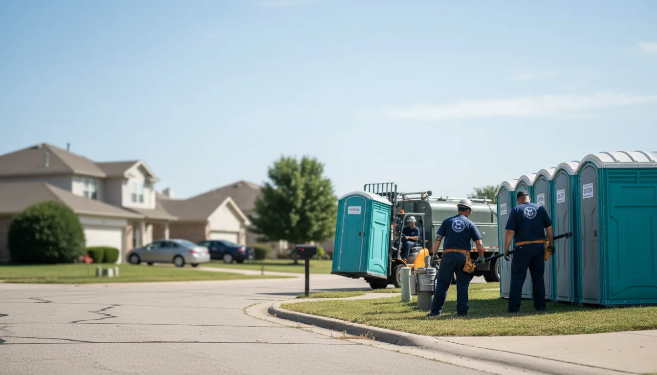 Porta Potty Rental in Mansfield, OH near me